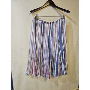 Hope & Harlow Women's Flowy Midi Skirt Size Large Boho